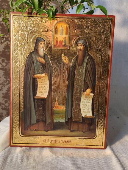 прп. Герман і Сергій Соловецькі20*27см