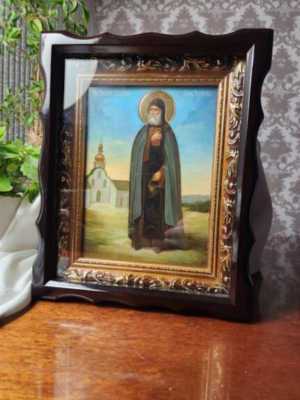 Прп. Никола святоша 23х28см