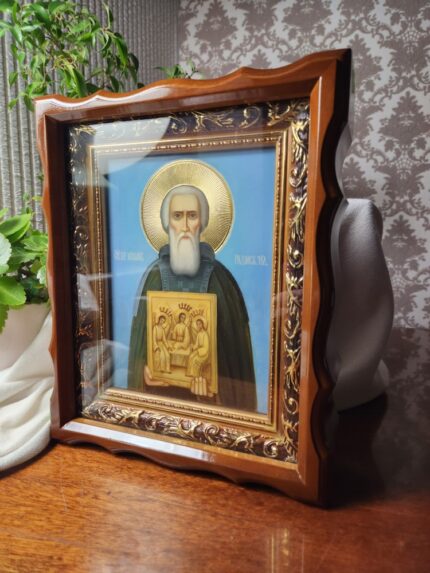 Прп. Никон Радонеж. 23х28см