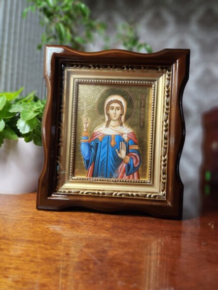 ікона свята Євфімія 12х15 (без кіота))