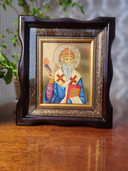 ікона святий Спиридон 20х23