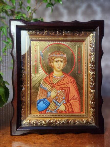 ікона святий Георгій 22х28