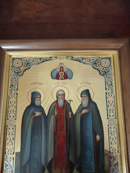 ікона святий Зосіма Савватій Герман 42х50