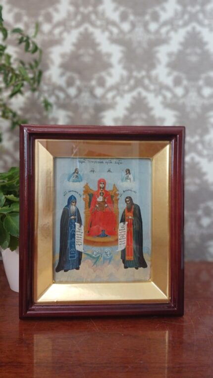 ікона Богородиця Печерська 21х24