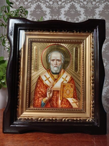 ікона святий Миколай 20х23