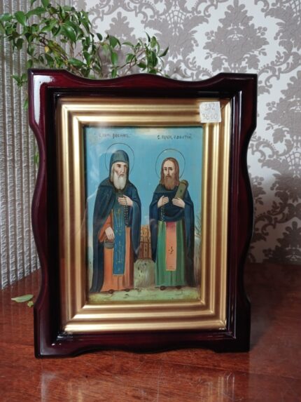 ікона святий Зосима та Савватій 21х27