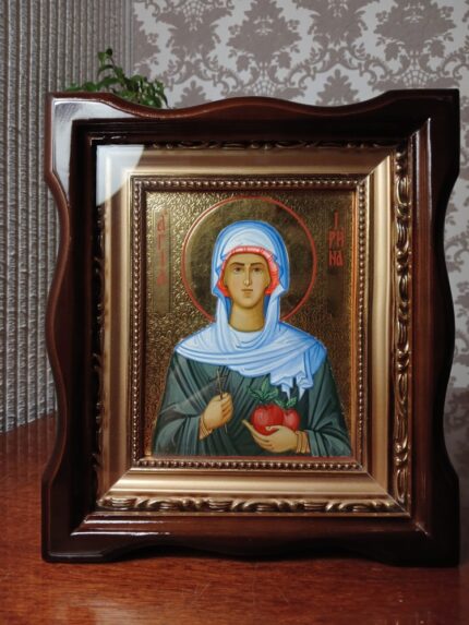 ікона свята Ірина 20х23