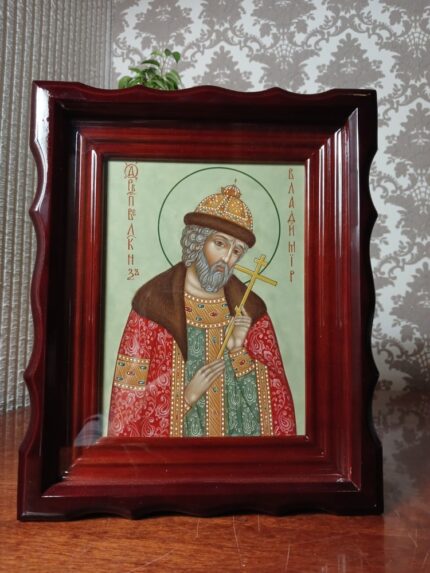 ікона святий Володимир 23х28