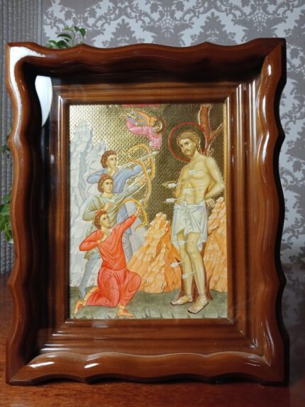 ікона святий Севастіан 23х28