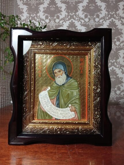ікона святий Пахомій 21х24