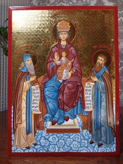 ікона Богородиця Печерська 20х27
