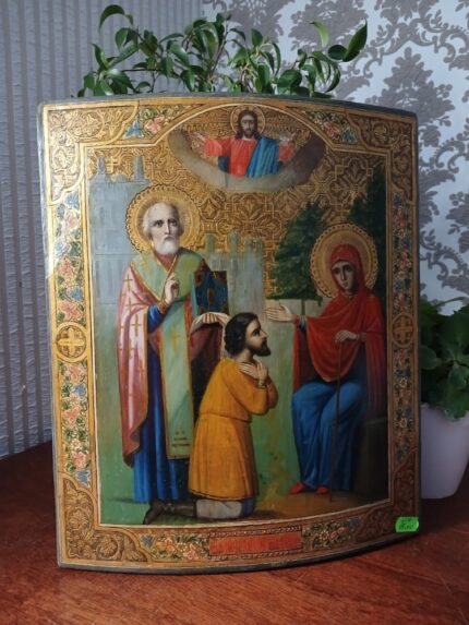 Явлення Божої Матері монаху Григорію 31х35