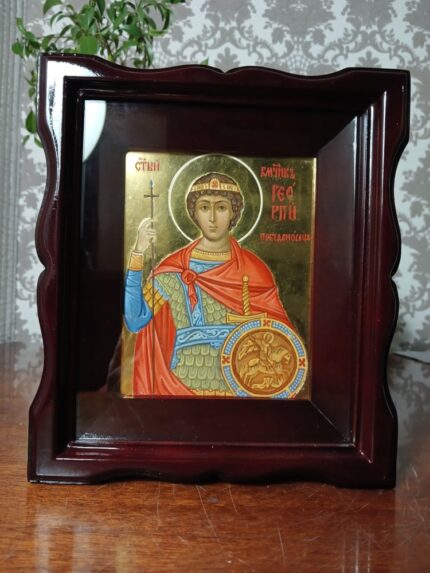 ікона святий Георгій 20х23