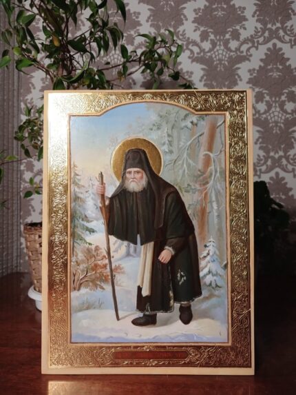 ікона святий Серафім 20х27