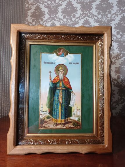 ікона святий Володимир 30х37