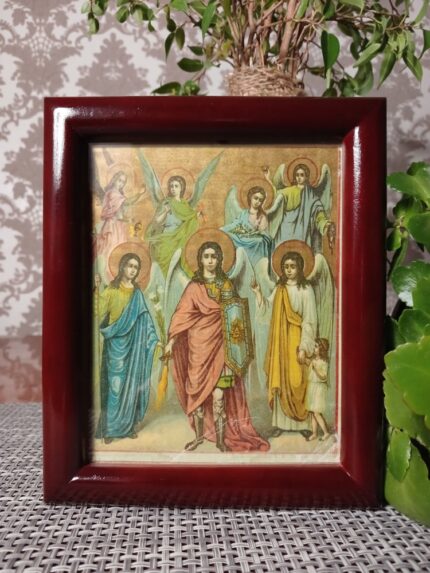 ікона Собор святих Архангелів 14х17