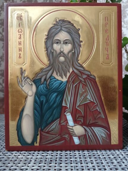 ікона святий Іоан Предтеча 12х15