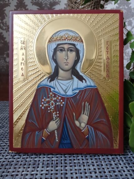 ікона свята Ларіса 12х15