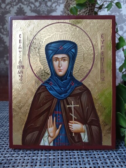 ікона свята Євгенія 12х15