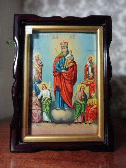 ікона Богородиця Всіх скорботних Радість 25х35