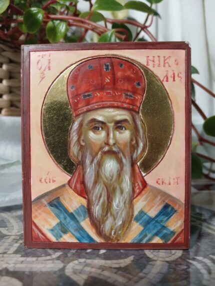 ікона святий Миколай Сербський (мініатюра)