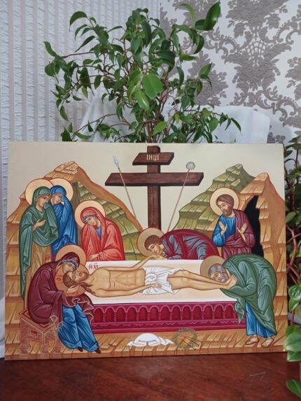 ікона Погребіння Господа Іісуса 37х28