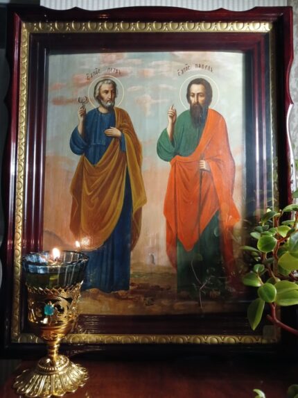 ікона святий Петро і Павло 43х52