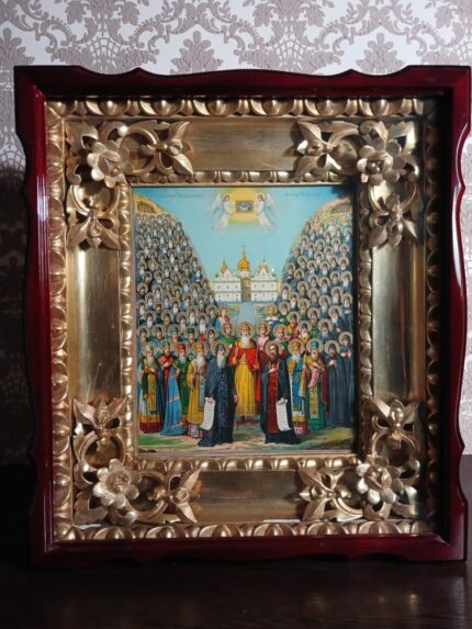 ікона Собор преподобні печерські 40х45