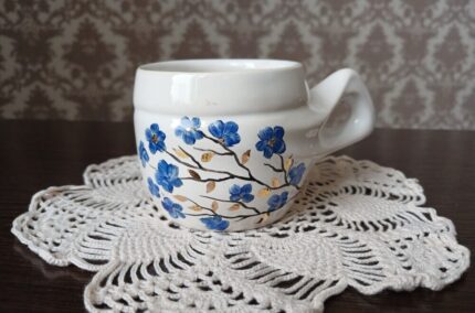 керамічна чашка ручної роботи