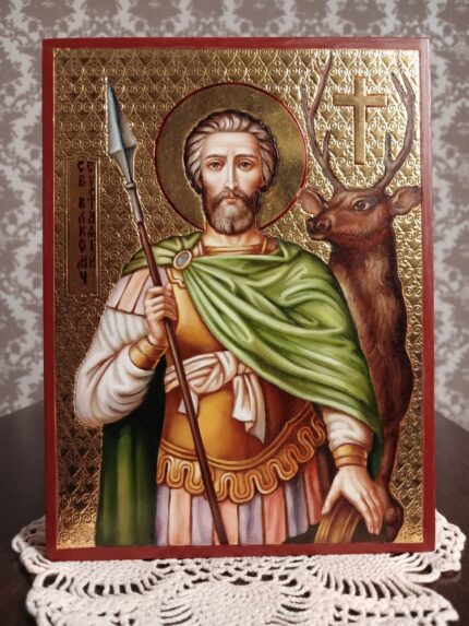 ікона святий Євстафій 15х20
