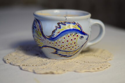 керамічна чашка 250 мл ручної роботи