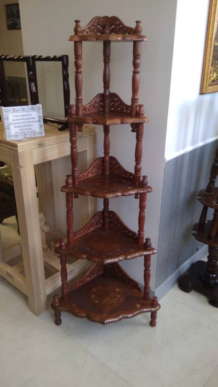 Полиця багатоярусна кутова