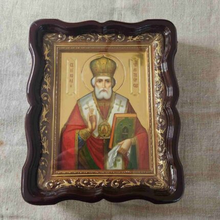 ікона Миколай Чудотворець 15х20 (без кіота)