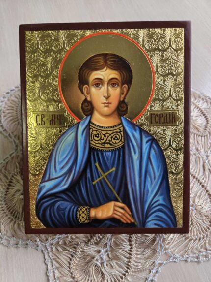 ікона мученик Гордій 12х15