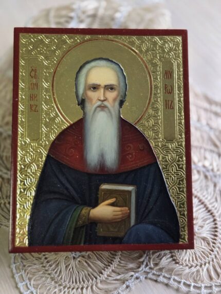 ікона мученик Мирон 12х15