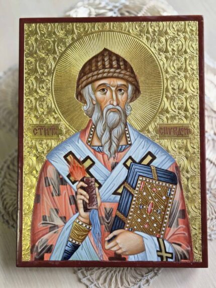 ікона свт. Спиридон 15х20