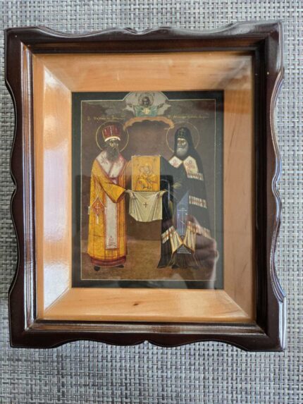 ікона святителі Тихон і Митрофан 14х18