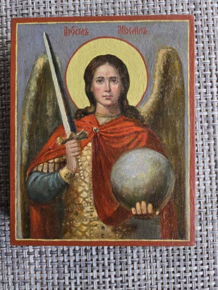ікона архангел Михаїл 12х15