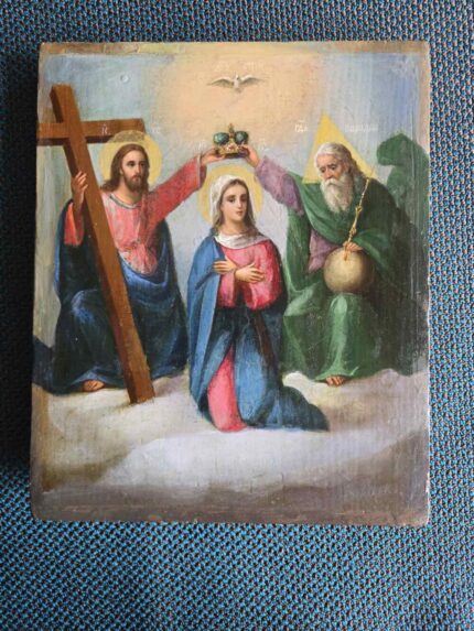 ікона Коронування Пресвятої Богородиці 23х29